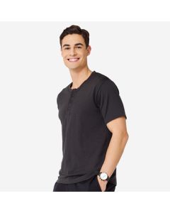 OC080 - Henley Neck T-Shirt